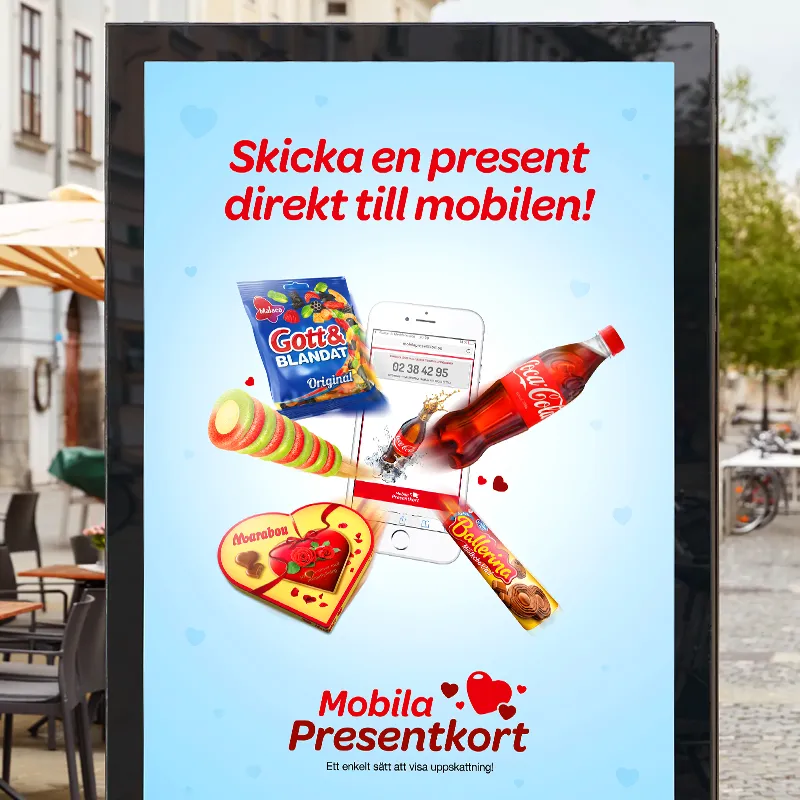 Sending gifts to loved ones in real-time